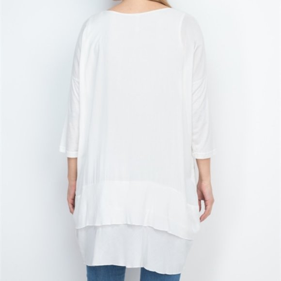 Off White Tunic Top - Picture 7 of 14